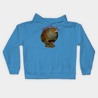 Partridge without a Pear tree Kids Hoodie